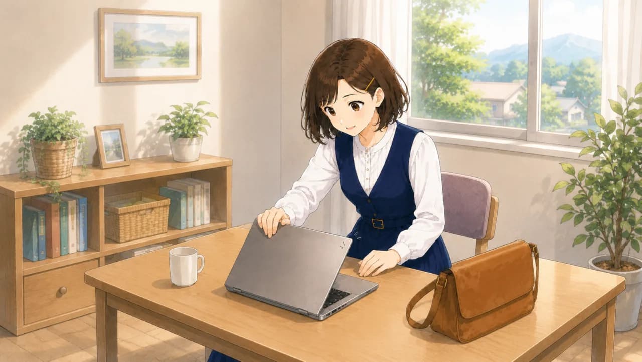 Illustration of the Japanese verb 始める, start