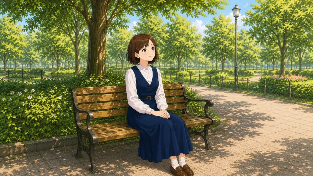 Illustration of 思う, think