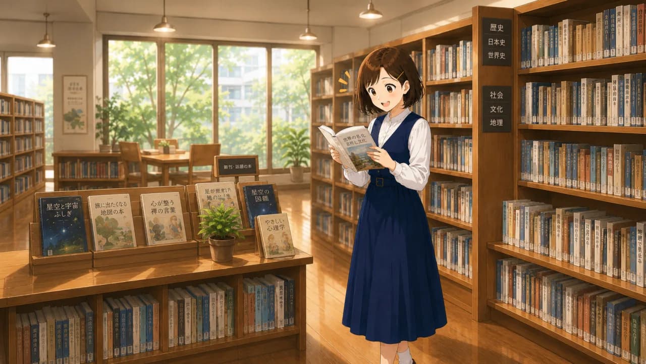 Illustration of 知る, know
